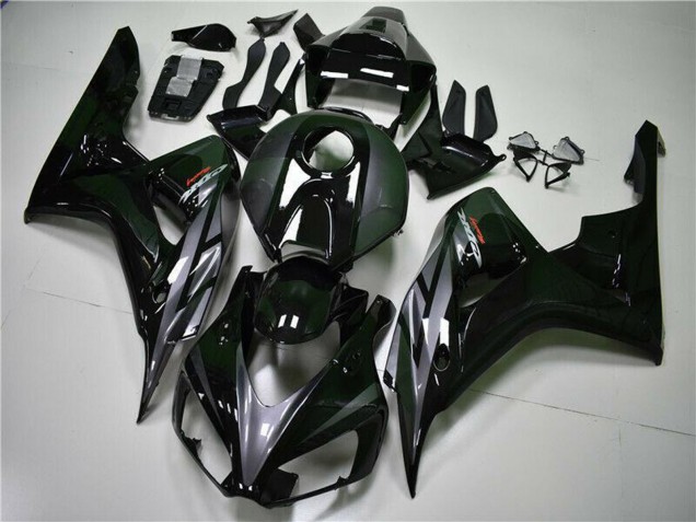 2004-2005 Honda CBR1000RR Motorcycle Fairings - Glossy Black Grey UK Manufacturers