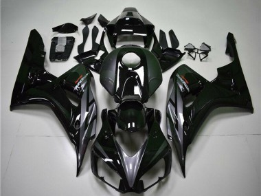 2004-2005 Honda CBR1000RR Motorcycle Fairings - Glossy Black Grey UK Manufacturers