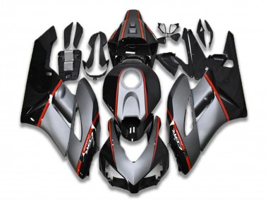 2004-2005 Honda CBR1000RR Motorcycle Fairings - Grey Red Glossy Black UK Manufacturers