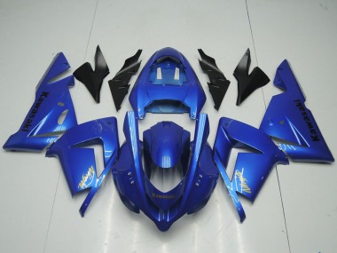 2004-2005 Kawasaki ZX10R Motorcycle Fairings - Blue UK Manufacturers