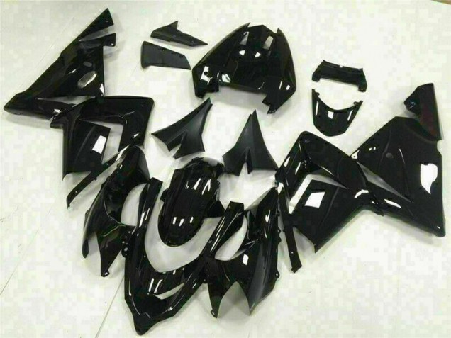 2004-2005 Kawasaki ZX10R Motorcycle Fairings - Glossy Black UK Manufacturers