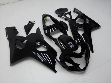 2004-2005 Suzuki GSXR 600/750 Motorcycle Fairings - Glossy Black UK Manufacturers