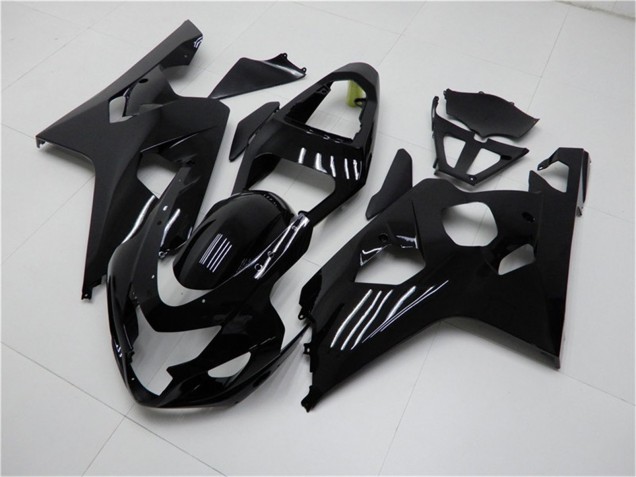 2004-2005 Suzuki GSXR 600/750 Motorcycle Fairings - Glossy Black UK Manufacturers