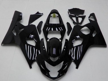 2004-2005 Suzuki GSXR 600/750 Motorcycle Fairings - Glossy Black UK Manufacturers