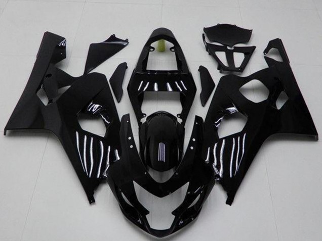 2004-2005 Suzuki GSXR 600/750 Motorcycle Fairings - Glossy Black UK Manufacturers
