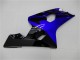 2004-2005 Suzuki GSXR 600/750 Motorcycle Fairings - Blue Glossy Black UK Manufacturers