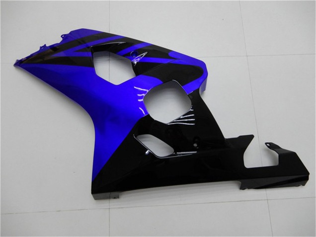 2004-2005 Suzuki GSXR 600/750 Motorcycle Fairings - Blue Glossy Black UK Manufacturers