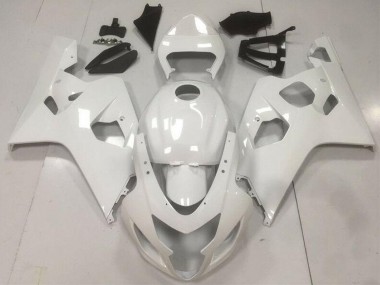 2004-2005 Suzuki GSXR 600/750 Motorcycle Fairings - Glossy White UK Manufacturers