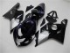 2004-2005 Suzuki GSXR 600/750 Motorcycle Fairings - Glossy Black Silver Blue UK Manufacturers