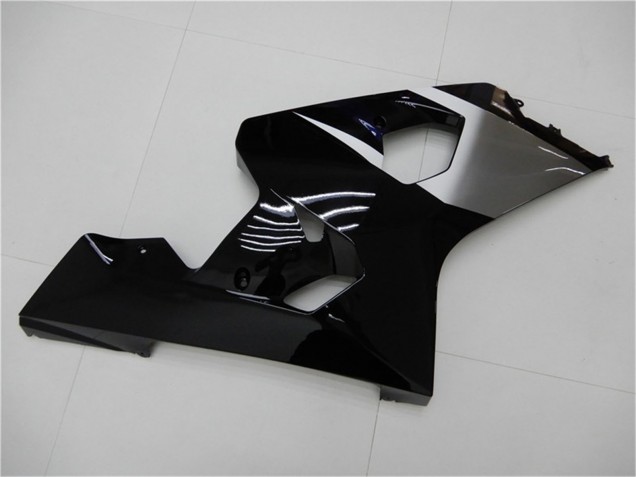 2004-2005 Suzuki GSXR 600/750 Motorcycle Fairings - Glossy Black Silver Blue UK Manufacturers