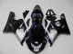 2004-2005 Suzuki GSXR 600/750 Motorcycle Fairings - Glossy Black Silver Blue UK Manufacturers
