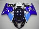 2004-2005 Suzuki GSXR 600/750 Motorcycle Fairing - White Blue Black UK Manufacturers