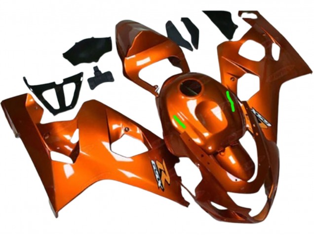 2004-2005 Suzuki GSXR 600/750 Motorcycle Fairings - Orange UK Manufacturers