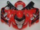 2004-2005 Suzuki GSXR 600/750 Motorcycle Fairings - Red Black UK Manufacturers