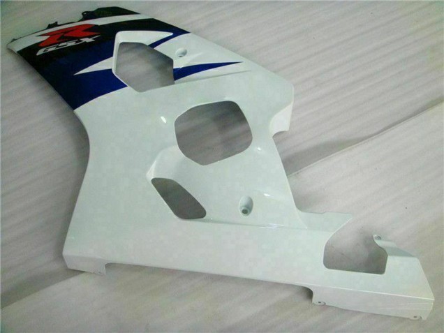 2004-2005 Suzuki GSXR 600/750 Motorcycle Fairings - White Blue Glossy Black Red UK Manufacturers