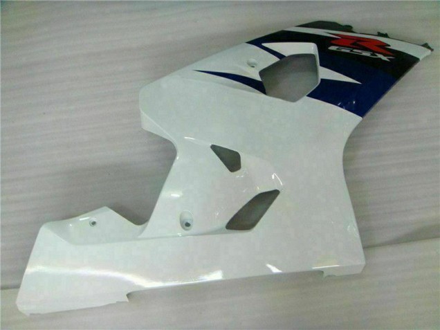 2004-2005 Suzuki GSXR 600/750 Motorcycle Fairings - White Blue Glossy Black Red UK Manufacturers