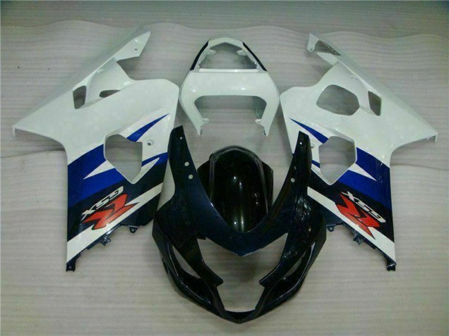 2004-2005 Suzuki GSXR 600/750 Motorcycle Fairings - White Blue Glossy Black Red UK Manufacturers