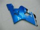 2004-2005 Suzuki GSXR 600/750 Motorcycle Fairings - White Blue Black UK Manufacturers