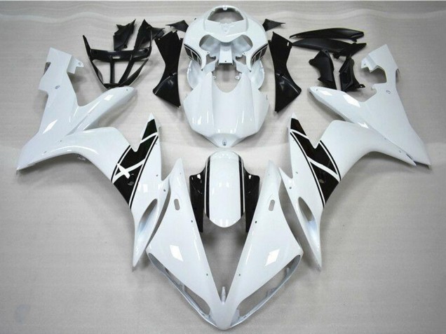 2004-2006 Yamaha YZF R1 Motorcycle Fairing - White Black UK Manufacturers