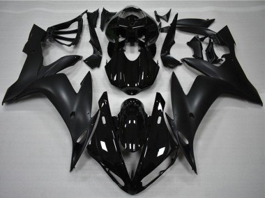2004-2006 Yamaha YZF R1 Motorcycle Fairings - Glossy Black Matte Black UK Manufacturers