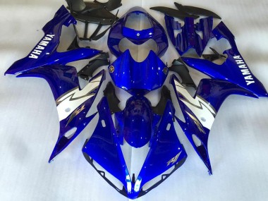 2004-2006 Yamaha YZF R1 Motorcycle Fairings - Blue White UK Manufacturers