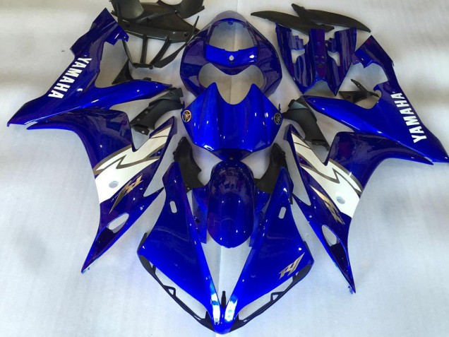 2004-2006 Yamaha YZF R1 Motorcycle Fairings - Blue White UK Manufacturers