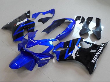 2004-2007 Honda CBR600 F4i Motorcycle Fairing - Blue Glossy Black UK Manufacturers