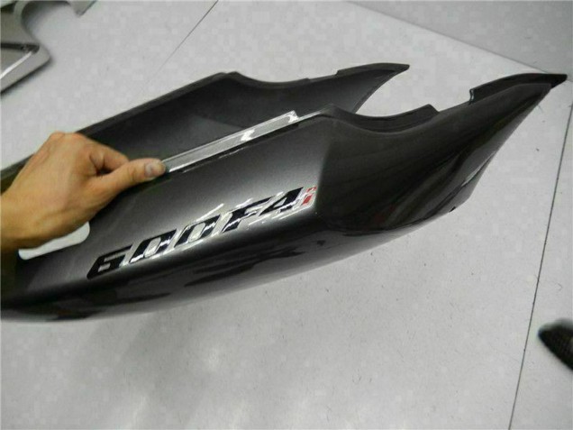 2004-2007 Honda CBR600 F4i Motorcycle Fairings - Silver Matte Black UK Manufacturers