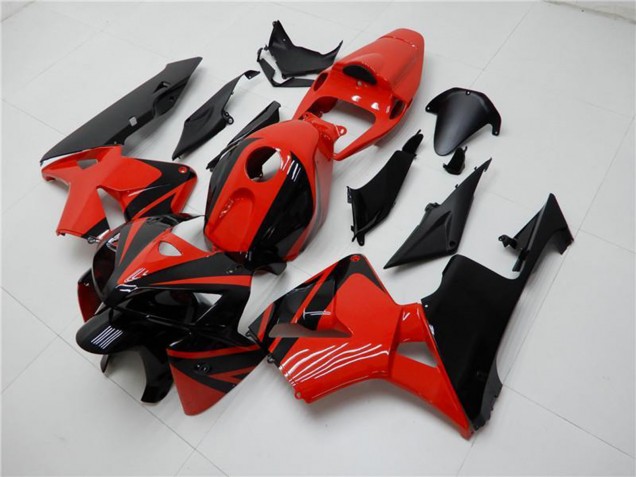 2005-2006 Honda CBR600RR Abs Fairings - Red Black UK Manufacturers