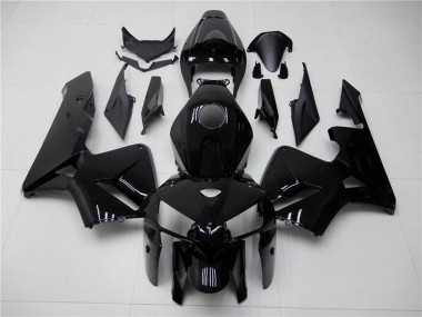 2005-2006 Honda CBR600RR Motorcycle Fairing - Glossy Black UK Manufacturers