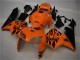 2005-2006 Honda CBR600RR Motorcycle Fairing - Orange Black Flame UK Manufacturers