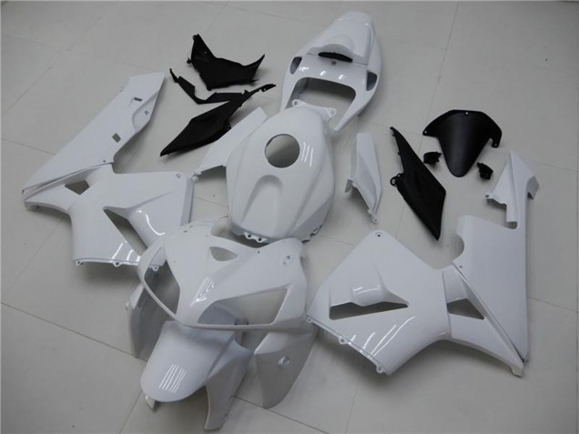 2005-2006 Honda CBR600RR Motorcycle Fairings - Glossy White UK Manufacturers