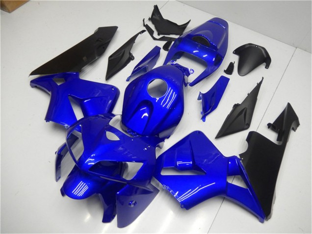 2005-2006 Honda CBR600RR Bike Fairings - Blue Black UK Manufacturers