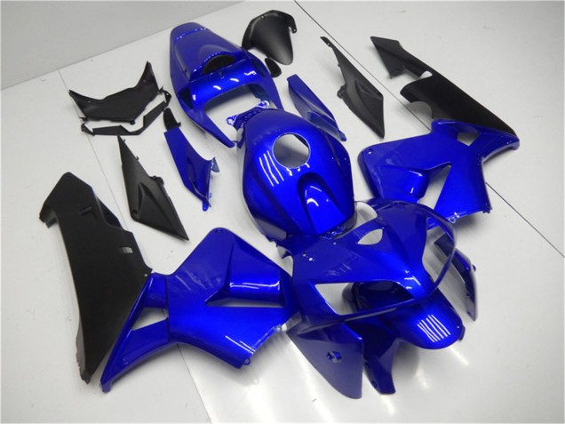 2005-2006 Honda CBR600RR Bike Fairings - Blue Black UK Manufacturers