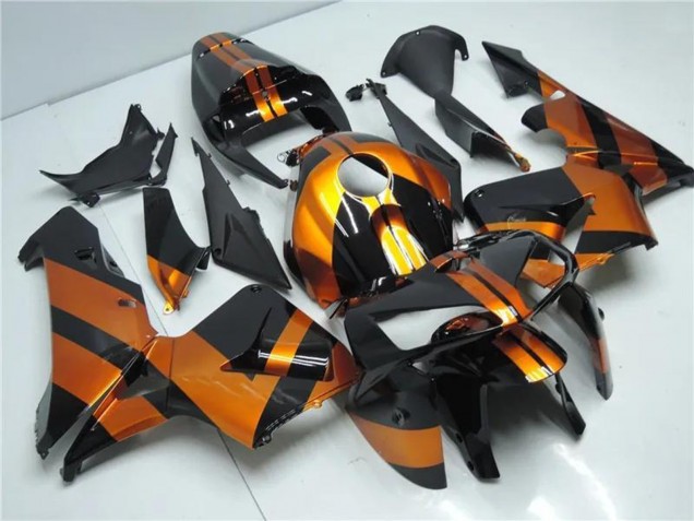 2005-2006 Honda CBR600RR Bike Fairings - Orange Black UK Manufacturers