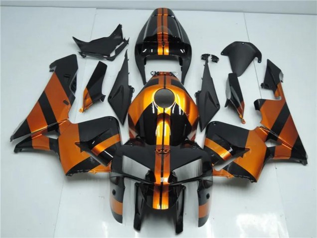 2005-2006 Honda CBR600RR Bike Fairings - Orange Black UK Manufacturers