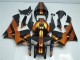 2005-2006 Honda CBR600RR Bike Fairings - Orange Black UK Manufacturers