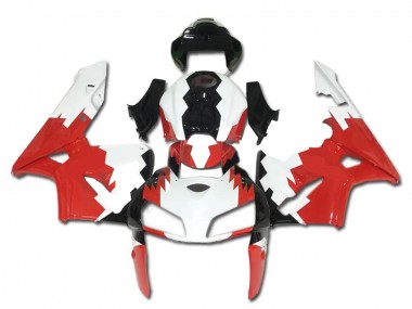 2005-2006 Honda CBR600RR Bike Fairings - White Red Black UK Manufacturers