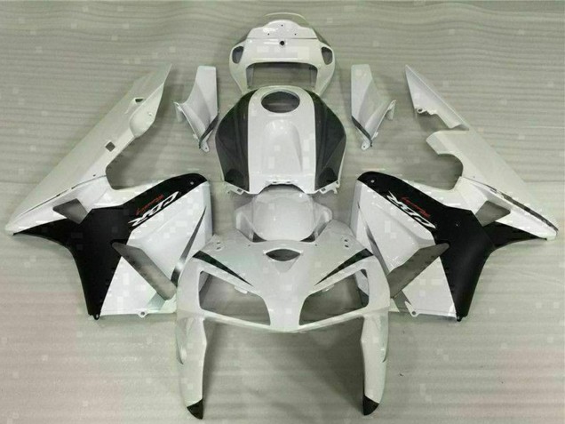 2005-2006 Honda CBR600RR Bike Fairings - White Black UK Manufacturers