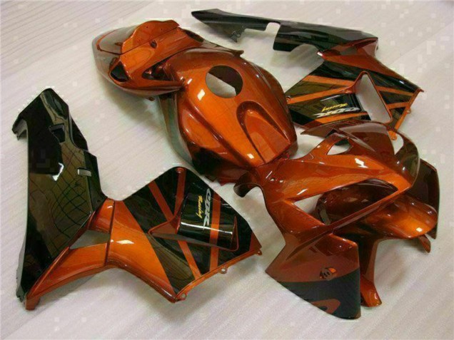 2005-2006 Honda CBR600RR Motorcycle Fairing Kits - Orange Black UK Manufacturers
