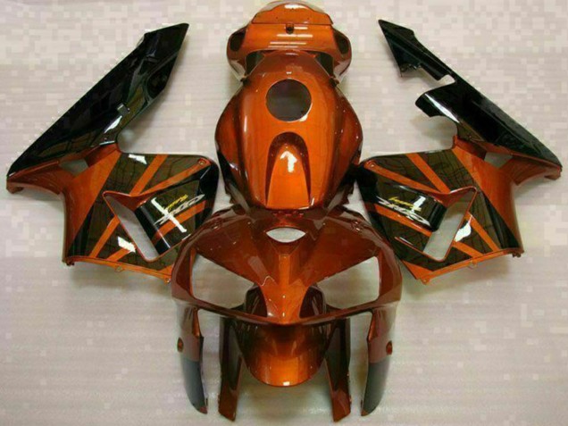 2005-2006 Honda CBR600RR Motorcycle Fairing Kits - Orange Black UK Manufacturers