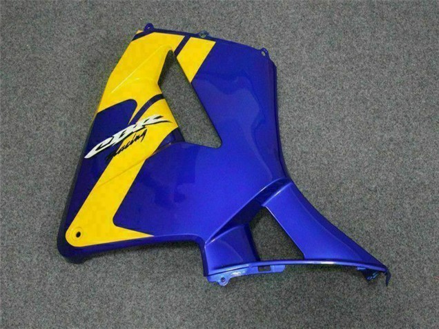 2005-2006 Honda CBR600RR Motorcycle Fairings - Yellow Blue UK Manufacturers