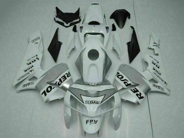 2005-2006 Honda CBR600RR Motorcycle Fairing - White UK Manufacturers