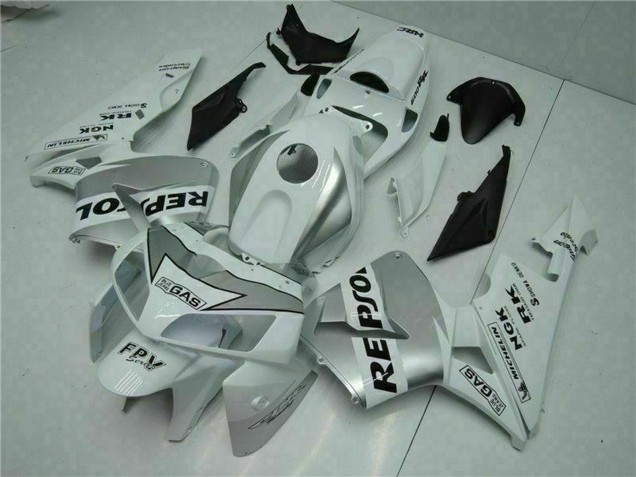2005-2006 Honda CBR600RR Motorcycle Fairing - White UK Manufacturers