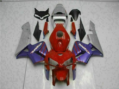 2005-2006 Honda CBR600RR Motorcycle Fairings - Red Purple Grey UK Manufacturers