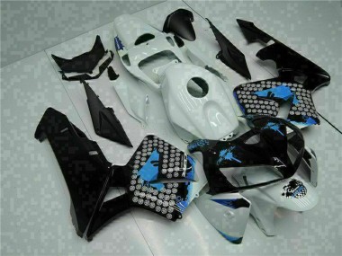 2005-2006 Honda CBR600RR Motorcycle Fairings - White Black Green UK Manufacturers