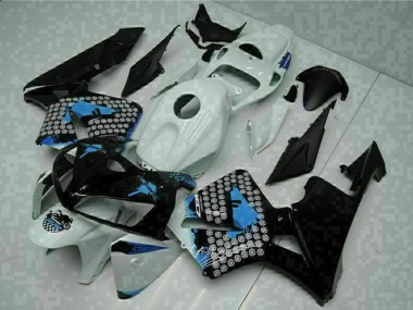 2005-2006 Honda CBR600RR Motorcycle Fairings - White Black Green UK Manufacturers