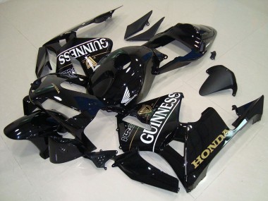 2005-2006 Honda CBR600RR Motorcycle Fairings - Glossy Black Gunness UK Manufacturers