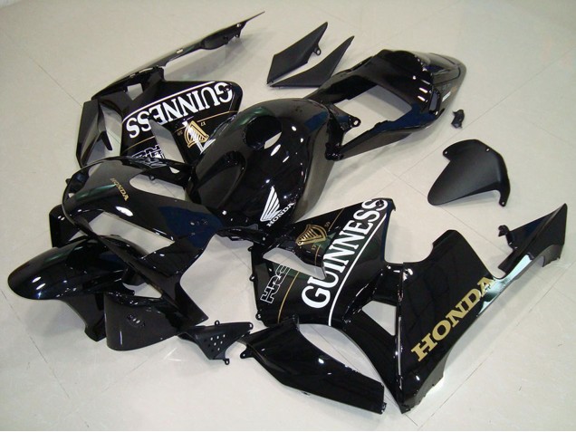 2005-2006 Honda CBR600RR Motorcycle Fairings - Glossy Black Gunness UK Manufacturers