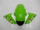 2005-2006 Kawasaki ZX6R Motorcycle Fairings - Green Glossy Black Elf UK Manufacturers